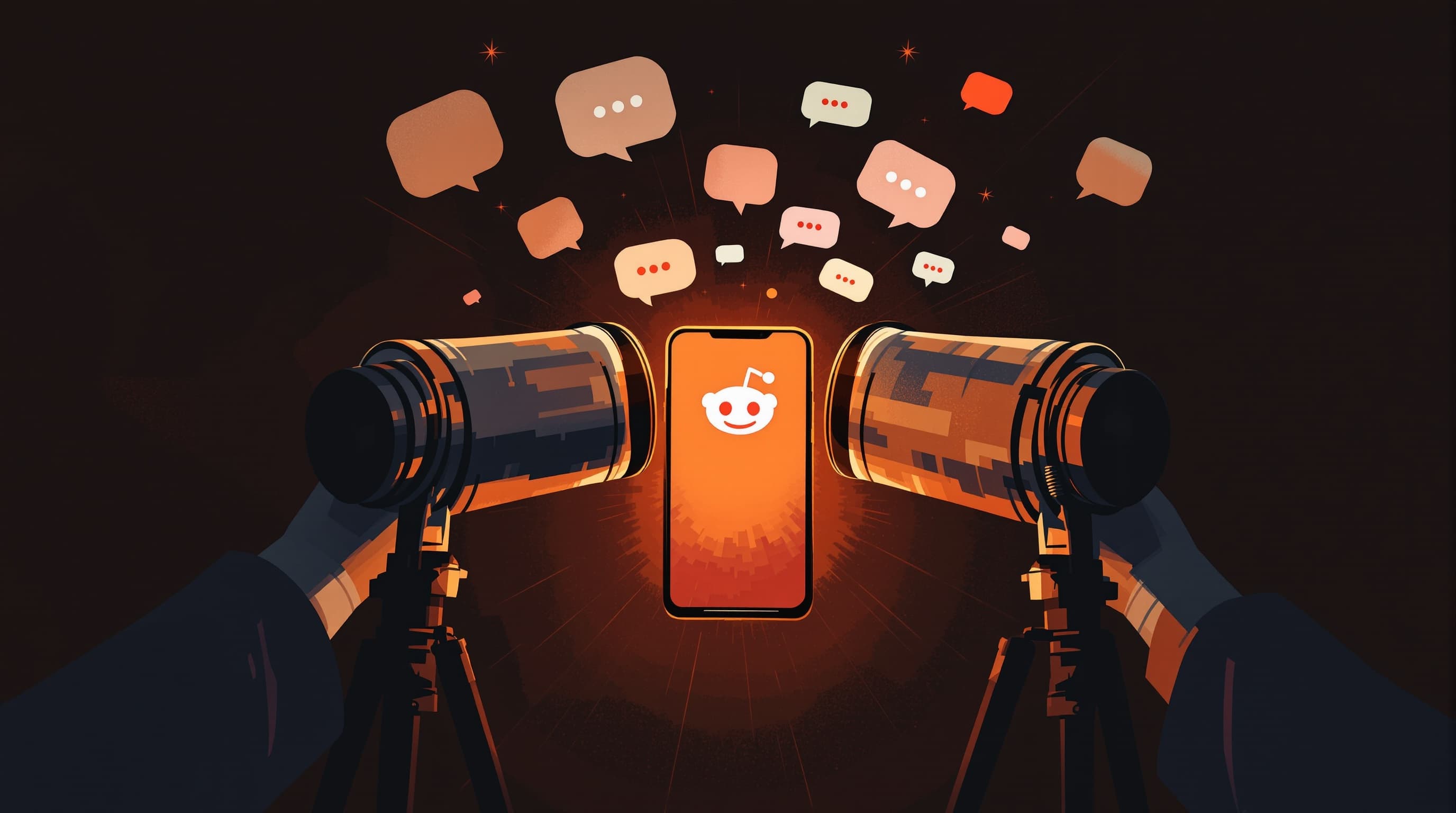 Editorial illustration for: How to Monitor What People Say About Your Product on Reddit